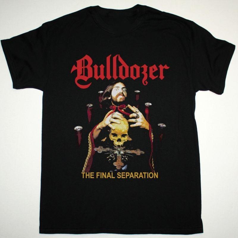 NEW BULLDOZER THE FINAL SEPARATION Heavy Cotton Black Shirt S-5XL TT465 Unisex T-Shirt L