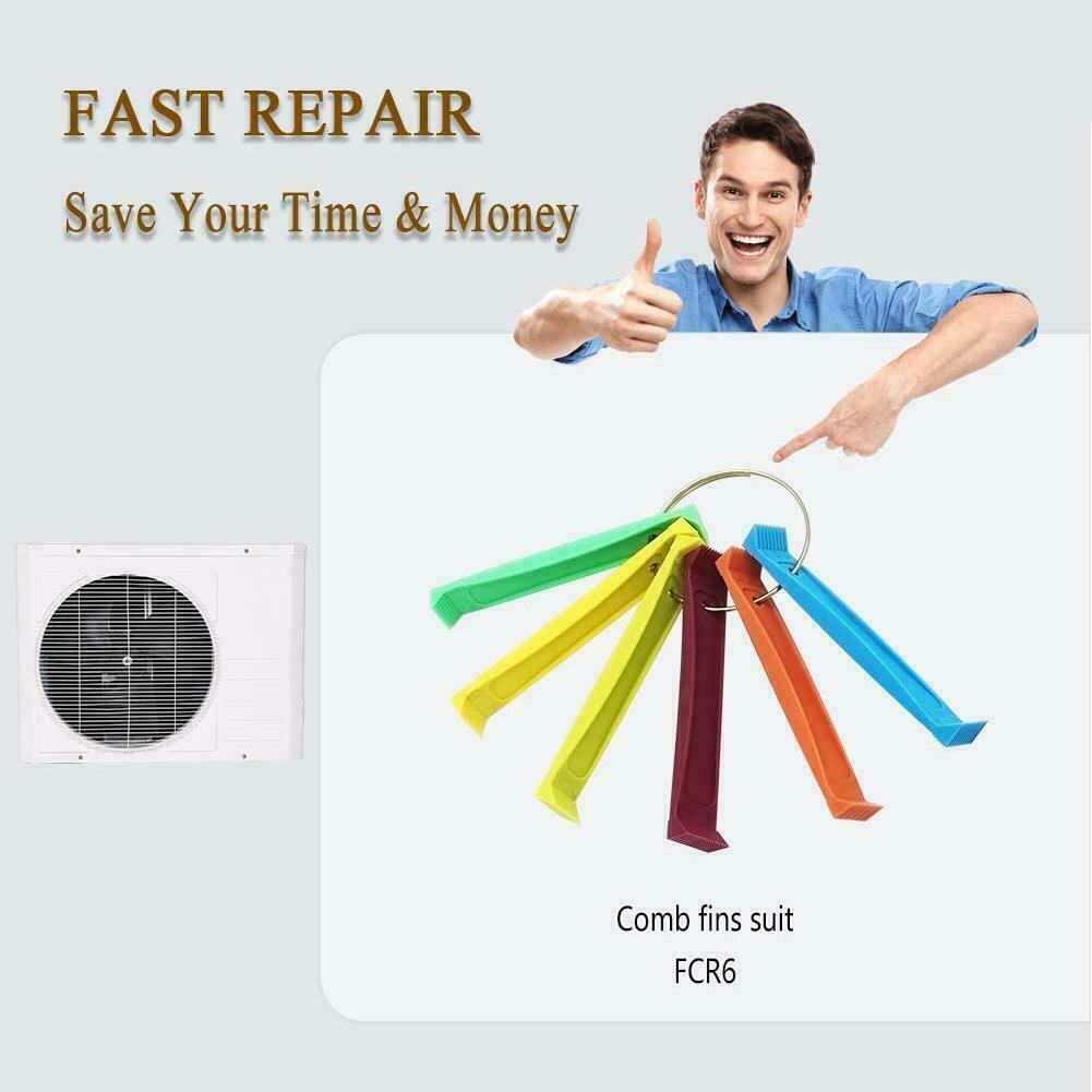 Sady hřebenů na ploutve FCR6 pro cívku klimatizace narovnat výparník G2Q1 I0O2