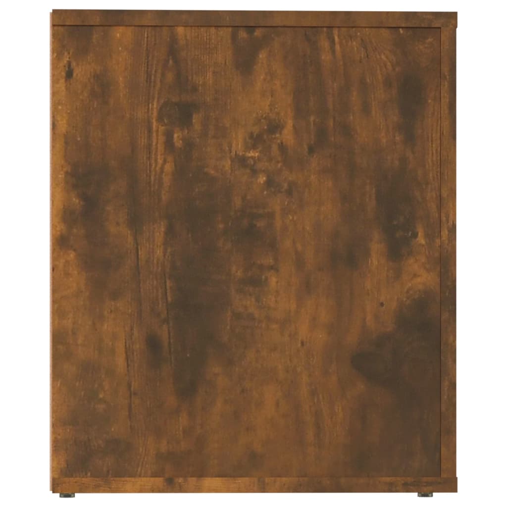 Nightstand Smoked Oak 50x39x47 cm