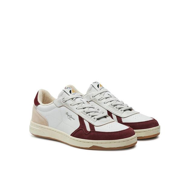 Мужские кроссовки Pepe Jeans Кеды kore heritage m pms00026 белые