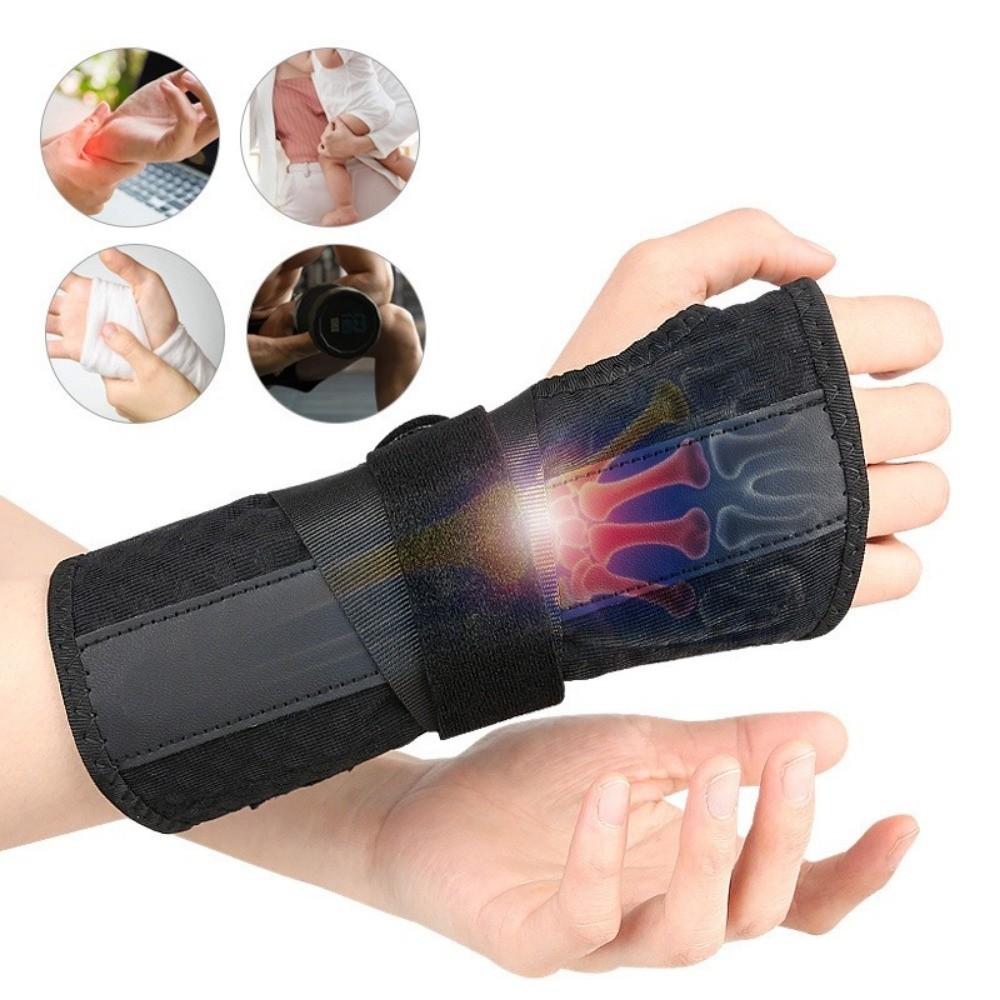 Breathable Wrist Fixed Strap Adjustable Pressure Hand Sprain Wristband  Sports Protective Gear