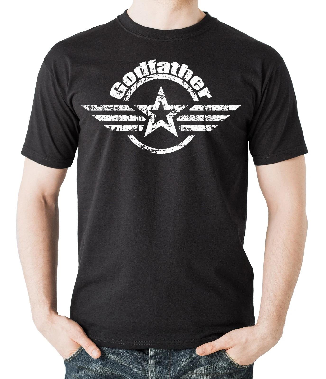 Godfather T-T-shirt Baptism Tee T-shirt gift for godfather T-shirt Christening T-shirt S