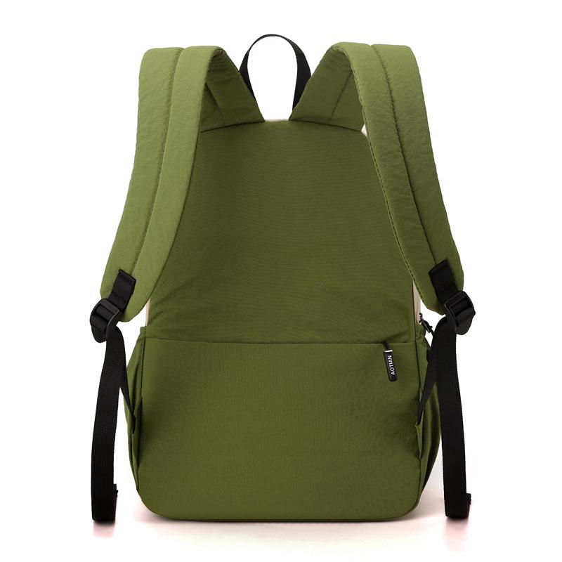 Women's Bag Outdoor Contrast Color Backpack Student Schoolbag Travel Bag