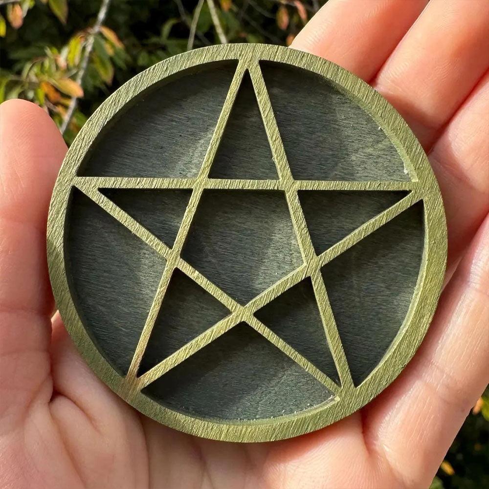 

Heart Star Nut Miniature Trinket Shelf Multicolor Dollhouse Shelf NEW Mini Jewelry Holder Toy Star-Green