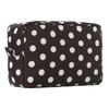 Polka Dot Makeup Bag Lightweight Dot Pattern Cosmetic Storage Bags Portable Toiletry Organizer Daily Office Cosmetic Organizers