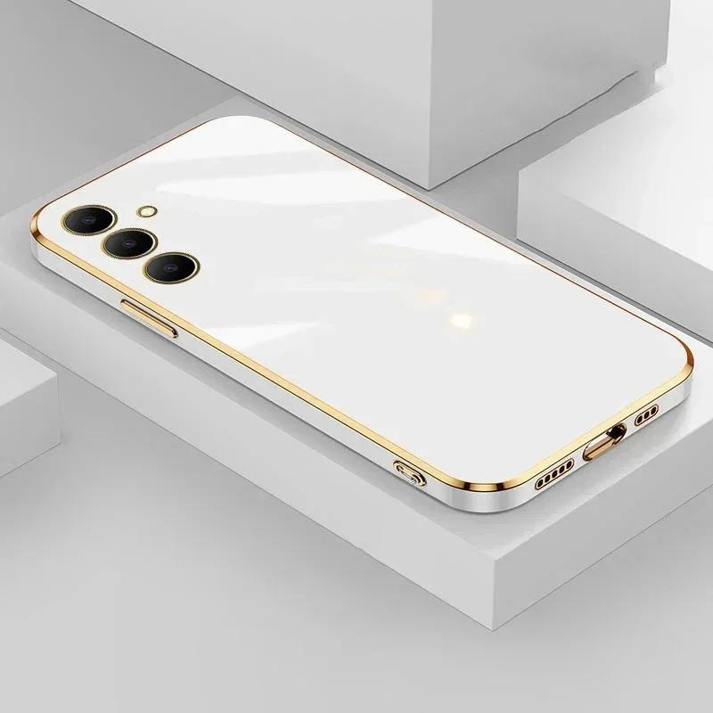 Case For Samsung Galaxy A14 A04E A04S A24 A34 A54 A05 A25 S4 Ultra S23 FE S22 Plus Luxury Cute Silicone Cover Men women gift