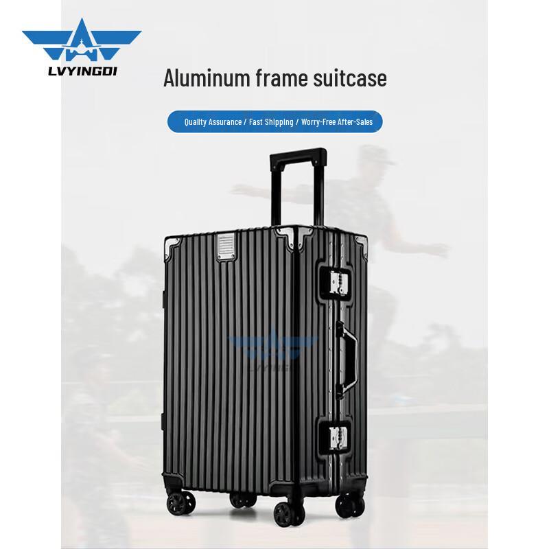 Green Camp Camouflage Commemorative Luggage 24 inch