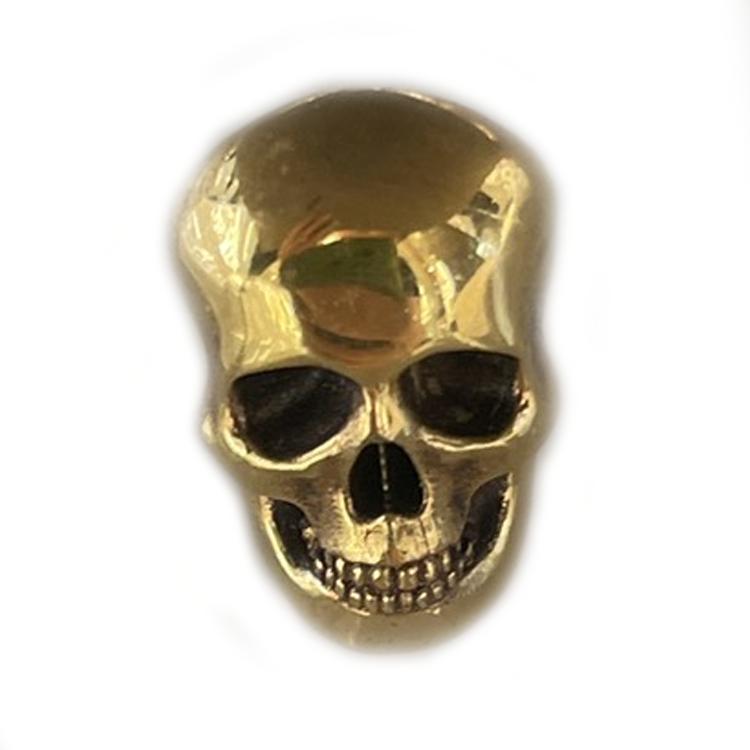 Alexander McQueen Skull Design Earrings Men earrings Gold 705821-J160G-0448 F,Gold