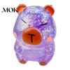 Compact Stress Relief Toy Glitter Cartoon Animal Sensory Fidget for Adults Kids Cute Pig Duck Relaxation Squeeze Turtle Easter Basket Stuffer Holiday