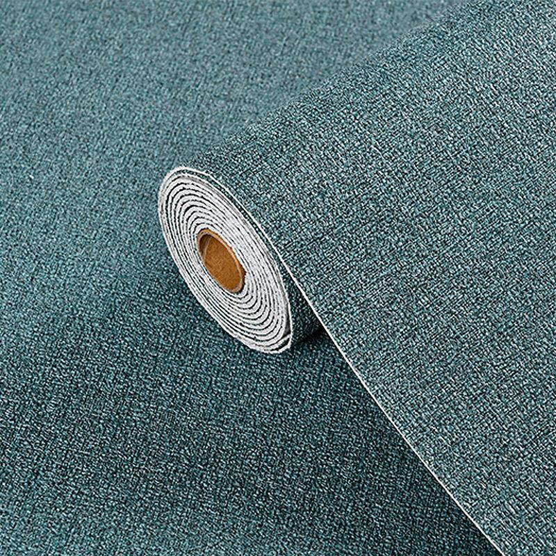 3D Linen WallPaper Self-Adhesive Bedroom Warm Background Wallpaper Household Decor Waterproof Moisture-Proof Foam wall Sticker
