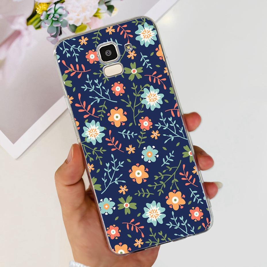 Lovely Printing Case For Samsung Galaxy J6 J6+ J600G J610G Soft Silicone TPU Back Cover For SamsungJ6 J 6 Plus 2018 Phone Cases