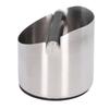 Coffee Grounds Bucket Stainless Steel Rubber Coffee Dump Bin for Home Restaurants Bars