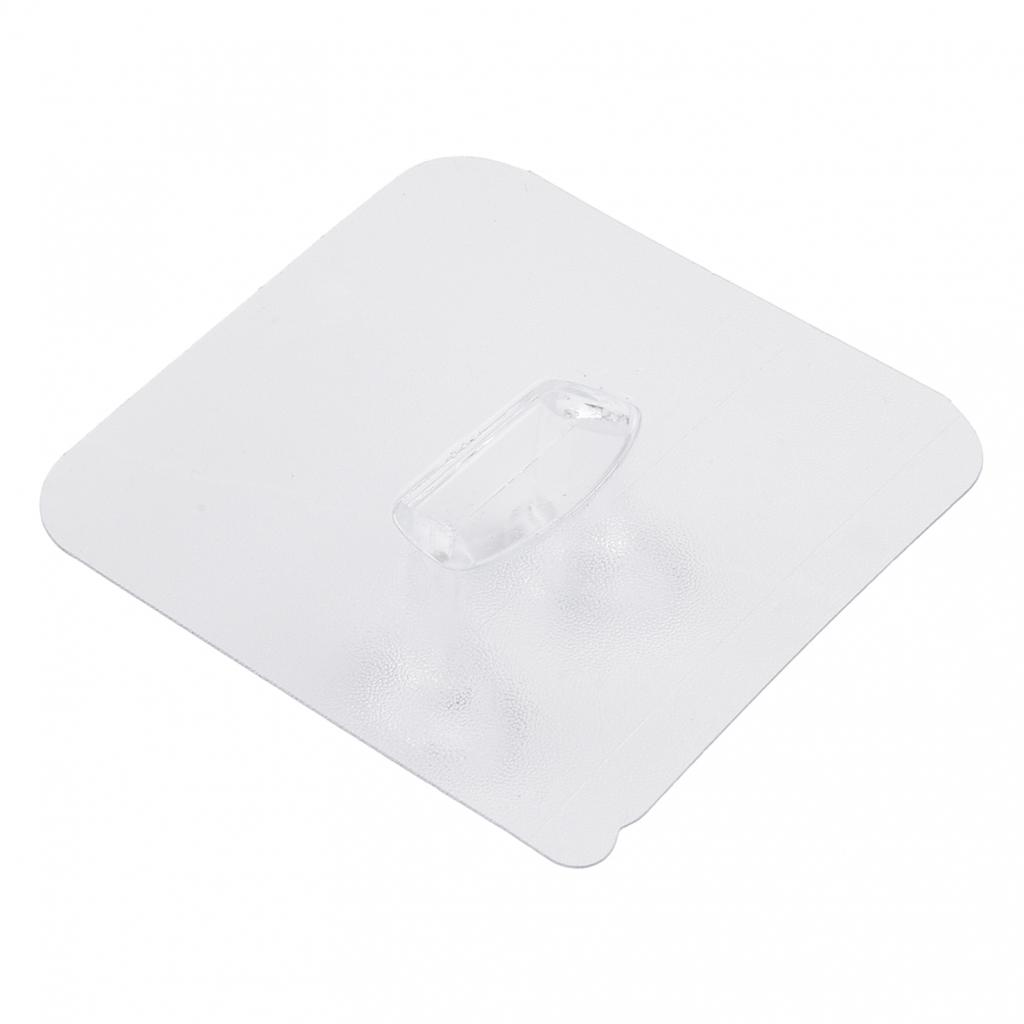 Sticky Hook for Kitchen & Bathroom Transparent & Long Lasting No Nails