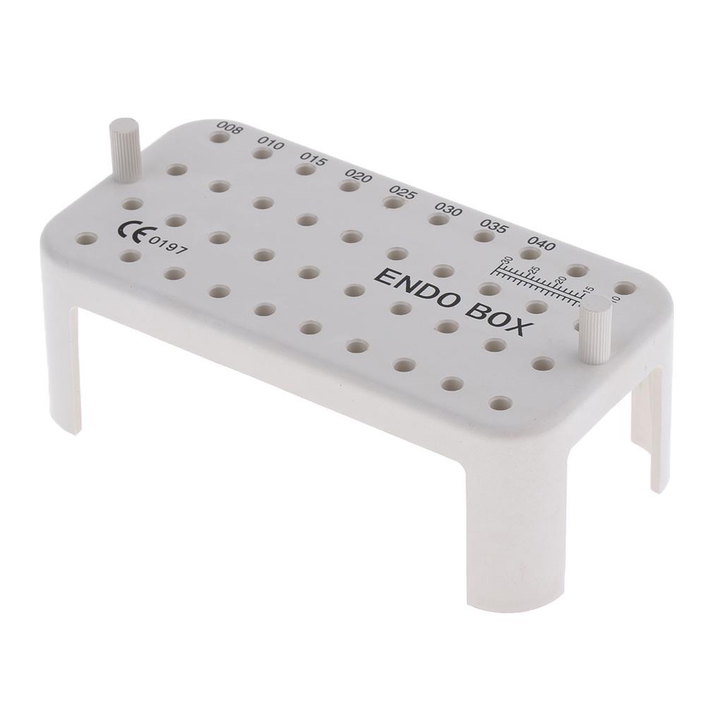 Dental Endo Box Autoclave Disinfection Sterilization Caddy File Storage