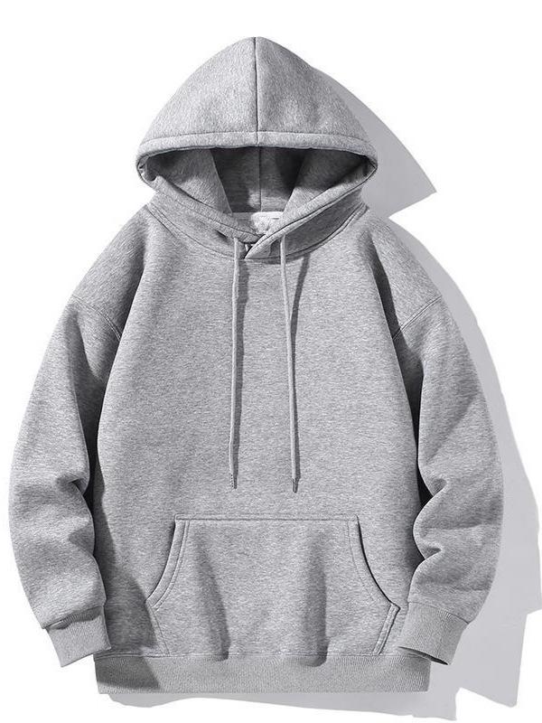 2024 Autumn European & American Women's Casual Loose Hooded Sweatshirt