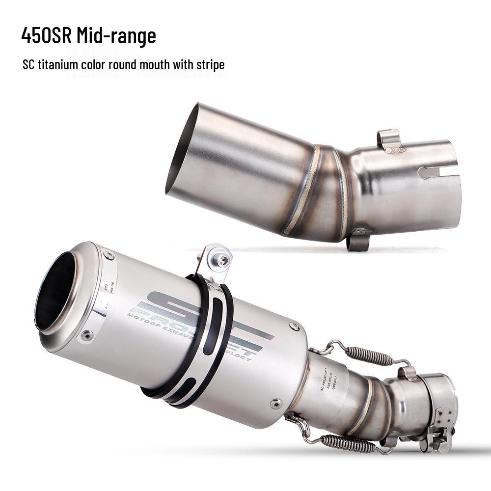 CFMOTO 450SR Mid/Tail Exhaust Modification Set