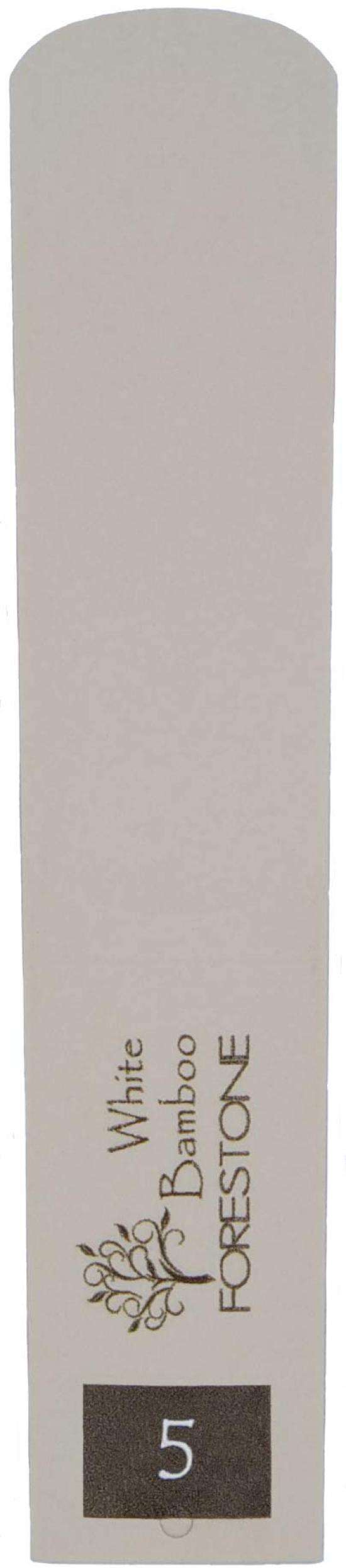 

Трость FORESTONE из белого бамбука для баритон-саксофона [Жесткость]: 5.0] FSWB50