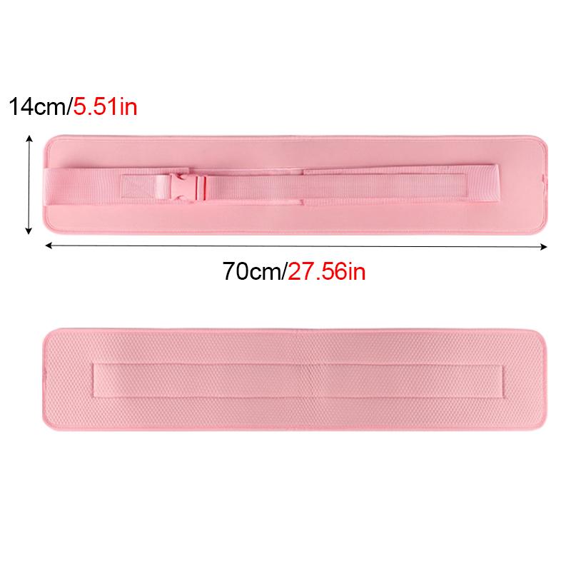 Dumbbell Weight Belt PU Leather Portable Hip Thrust Belt Pad Weight Belt Glute Bridge Workout Waist Support Home Gym Equipment Training Fitness aid