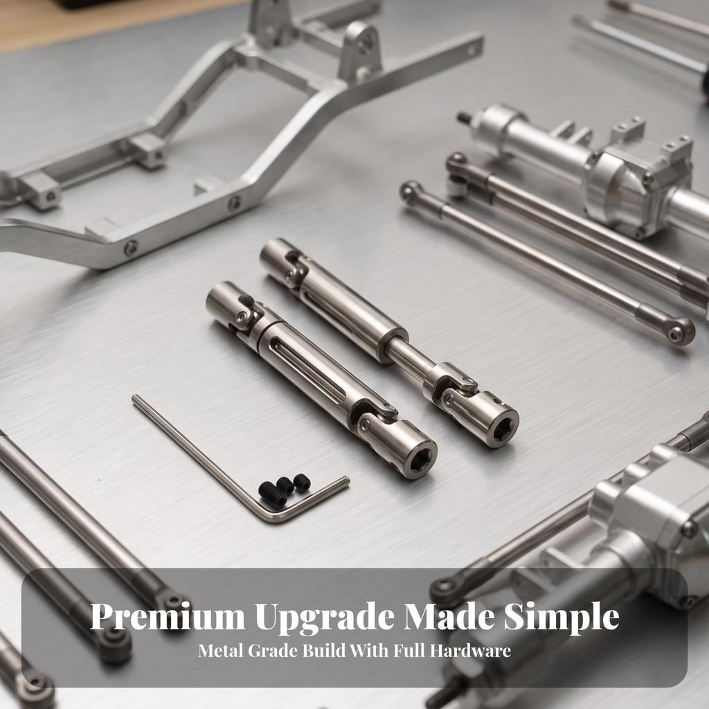 RC Car Drive Shafts with Universal Joints Direct Fit Hardware Smooth