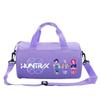 Bolsa Cilindro Fitness com Estampa de Desenho Animado Caçadores de Bruxas KPOP Bagagem Bolsa de Mão Esportiva Bolsa de Viagem