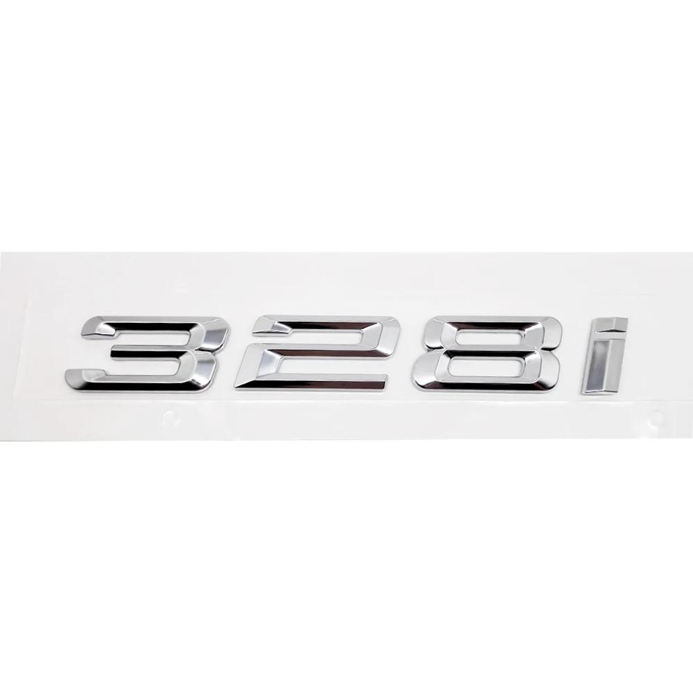 For BMW G20 G21 G28 F30 F31 F34 F35 E90 E91 E92 E93 E46 DIY Sticker Rear Trunk Badge Plastic Decal 3 Series 328i 330i 335i 340i Ue2