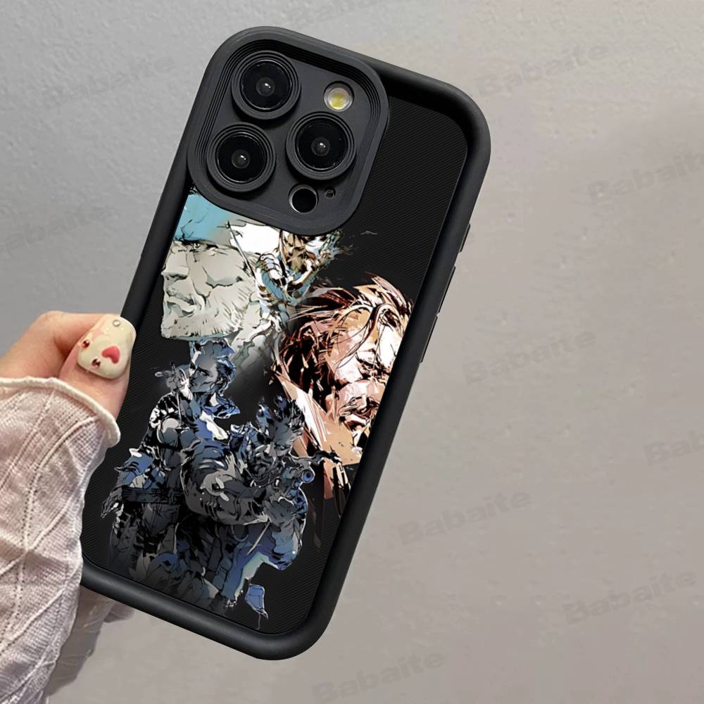 Popular Game M-Metal Classic G-Gear Phone Case For IPhone 17 16 15 14 Plus 13 12 11 Pro Max Silicone Cover