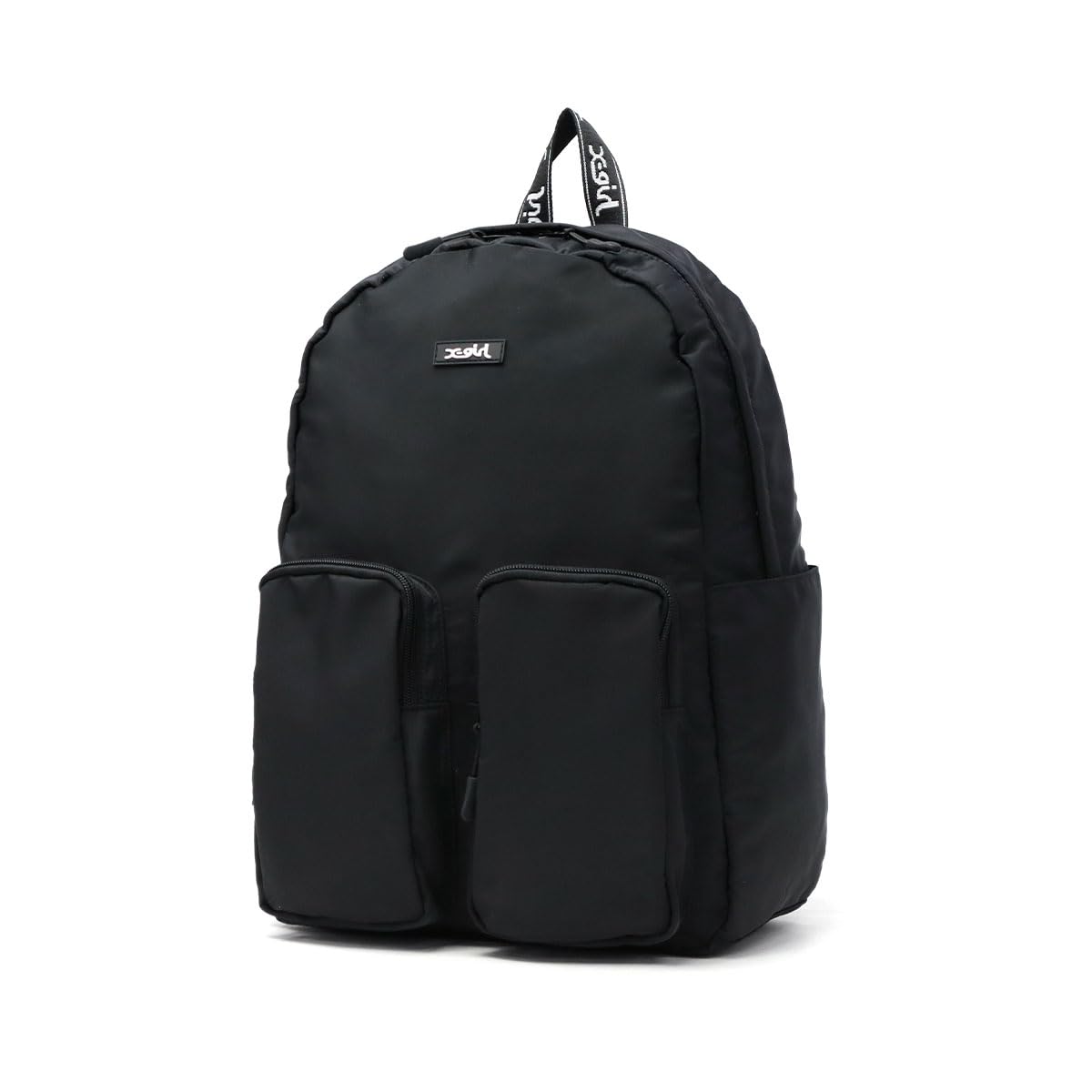 [X-girl] Рюкзак с жаккардовой лентой с логотипом LOGO JACQUARD TAPE BACKPACK 105251053009 ЧЕРНЫЙ ОДИН РАЗМЕР