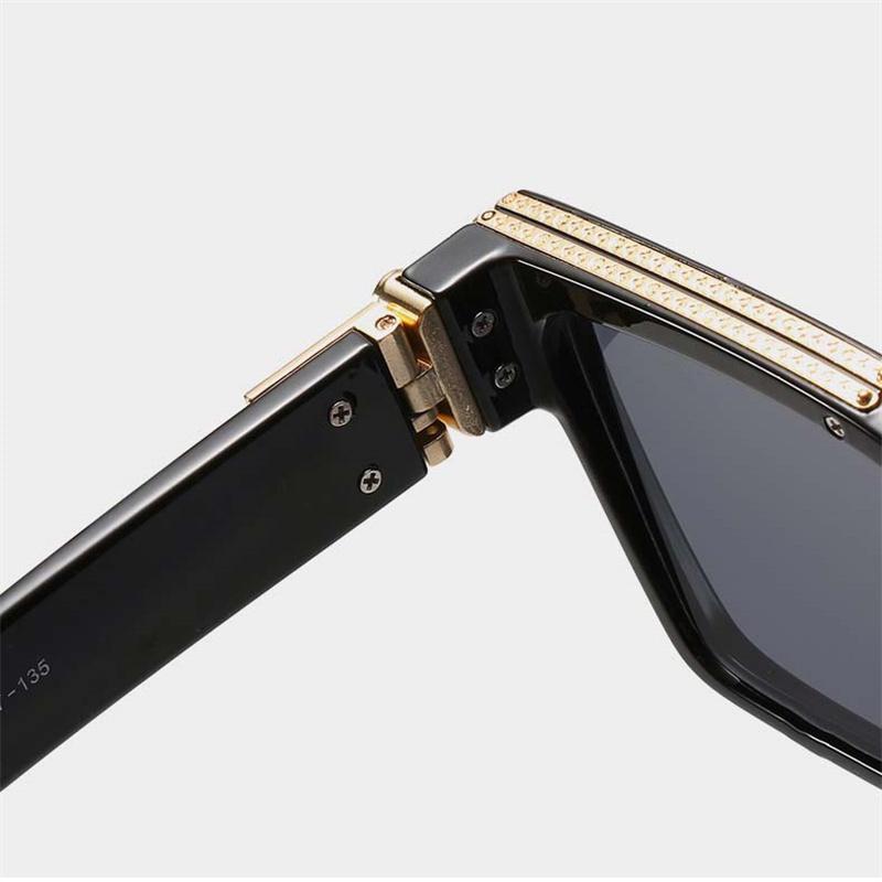 Mode Kleine Rechteck Sonnenbrille Männer Frauen Luxus Shades Retro Quadrat Schwarz Sonne Glasse Punk Brille nicht polarisiert
