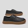 FashionBritish Style Men Dress Shoes Genuine Leather Formal Shoes Fashion Man Casual Flats Lace Up Male Vulcanize Footwear Leisure Walk