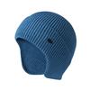 Autumn and winter knitted hats men and women solid color thermal ear caps outdoor riding wool caps ski pullovers