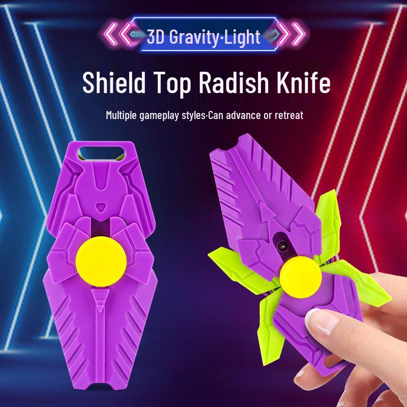 

Нож-бабочка Unicorn Carrot Shield и игрушка-спиннер для детей