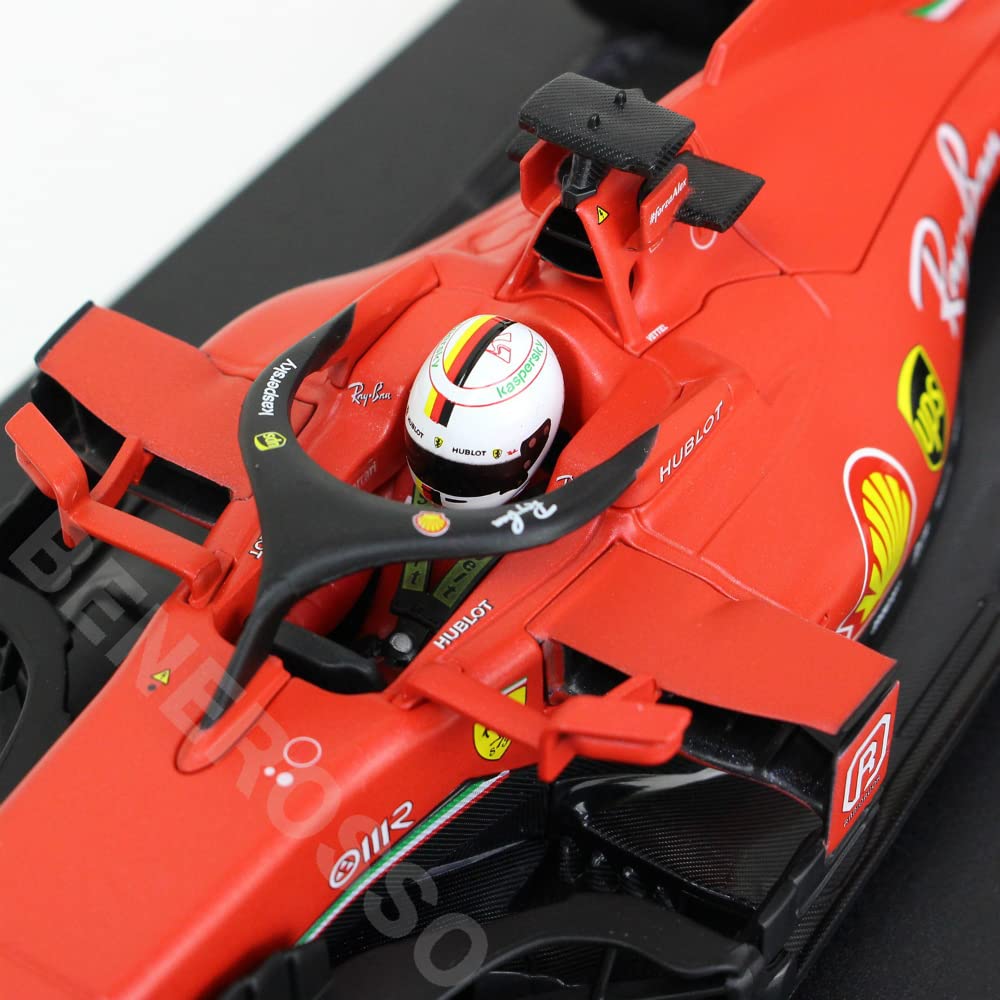 Bburago Scale Ferrari F1 SF1000 Austrian GP Sebastian Vettel 2020 FERRARI Austrian GP FORMULA 1 F1 SEBASTIAN VETTEL Race Sports Car Diecast Model 1/18