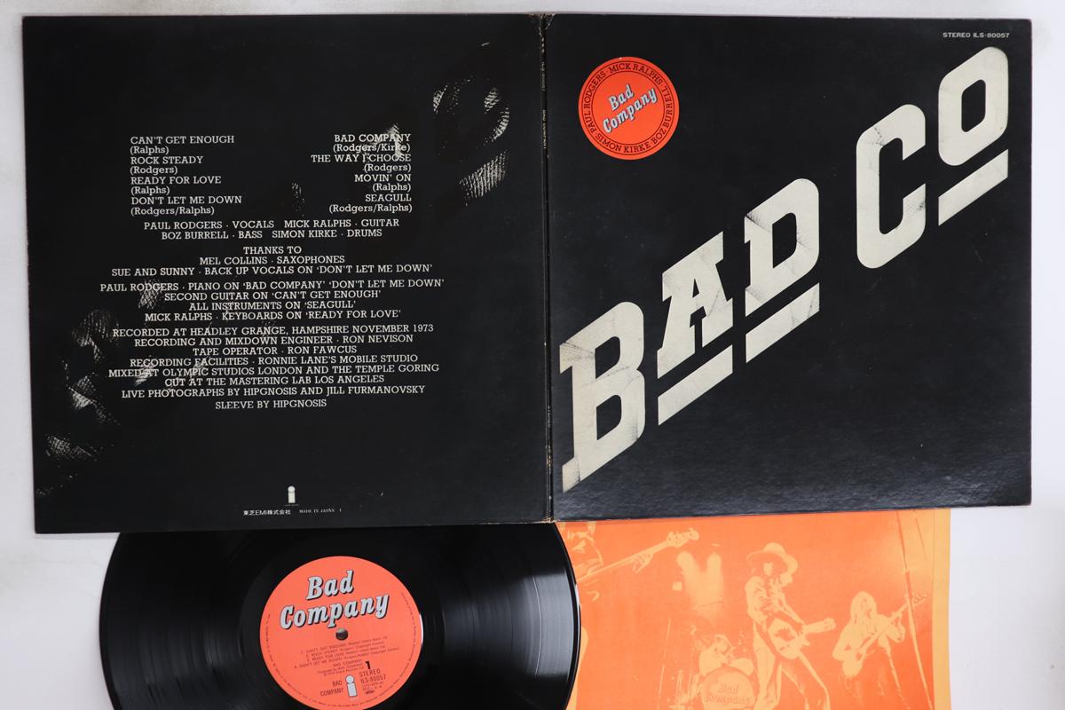 

LP Record BAD COMPANY - Bad Company ILS80057 ISLAND 1974 Japan Rock Used