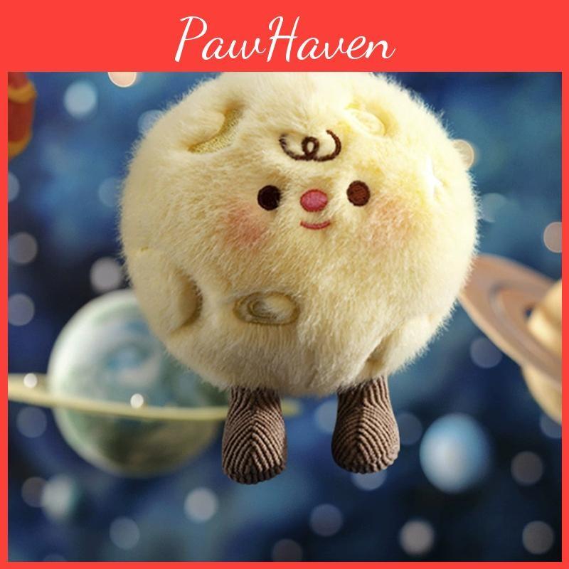 Plush Shaped Star Pendant Keychain Backpack Decoration Toy Stuffed Doll Gift