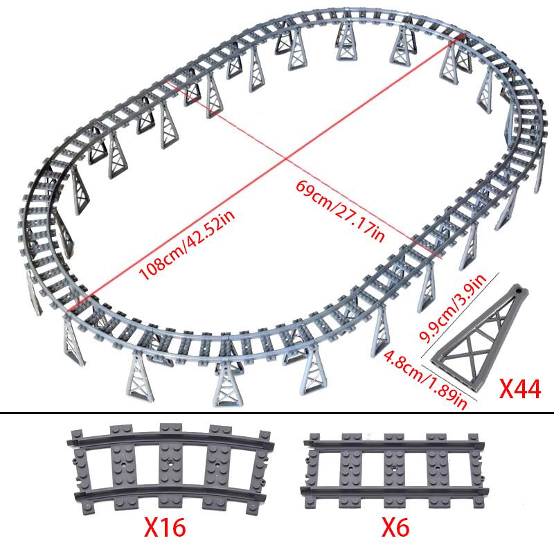 City Railway Track Train Set Switch