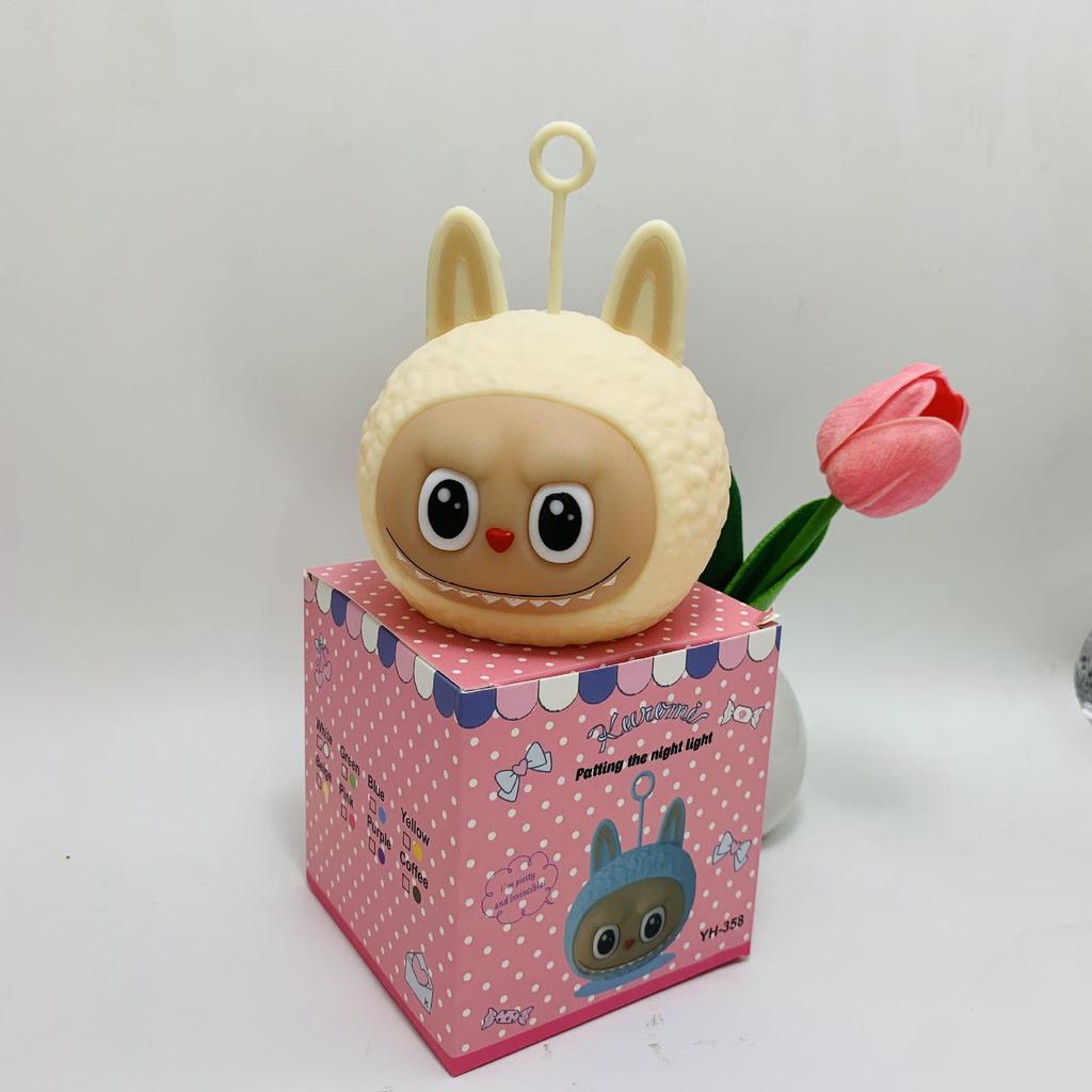 Egg Party Rechargeable LED Night Light - Children's Bedside Atmosphere Lamp