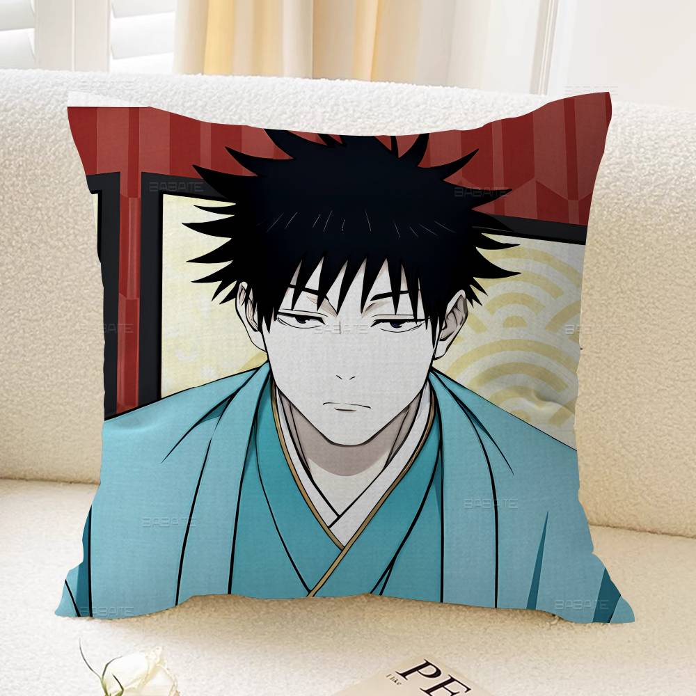Cooler Anime Junge Megumi Fushiguro Personalisierte Kissenhülle Kinderzimmer Wilde Party Deko Kissenbezug Kind Geburtstag Dusche Geschenk