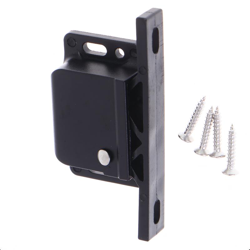 

1/2/4Set Automatic Push Open Spring Hook Lock Buckle Kit Door Catch For Cabinet RV Caravan Drawer Storage Boat Hardware Tool