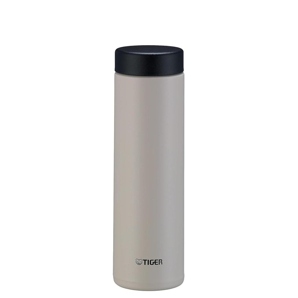 TIGER Edelstahlflasche 500ml Schraubbecher integrierte Dichtung spülmaschinenfest Kälteerhaltung leichtgängiger Trinkauslauf leicht zu reinigen BPA-frei