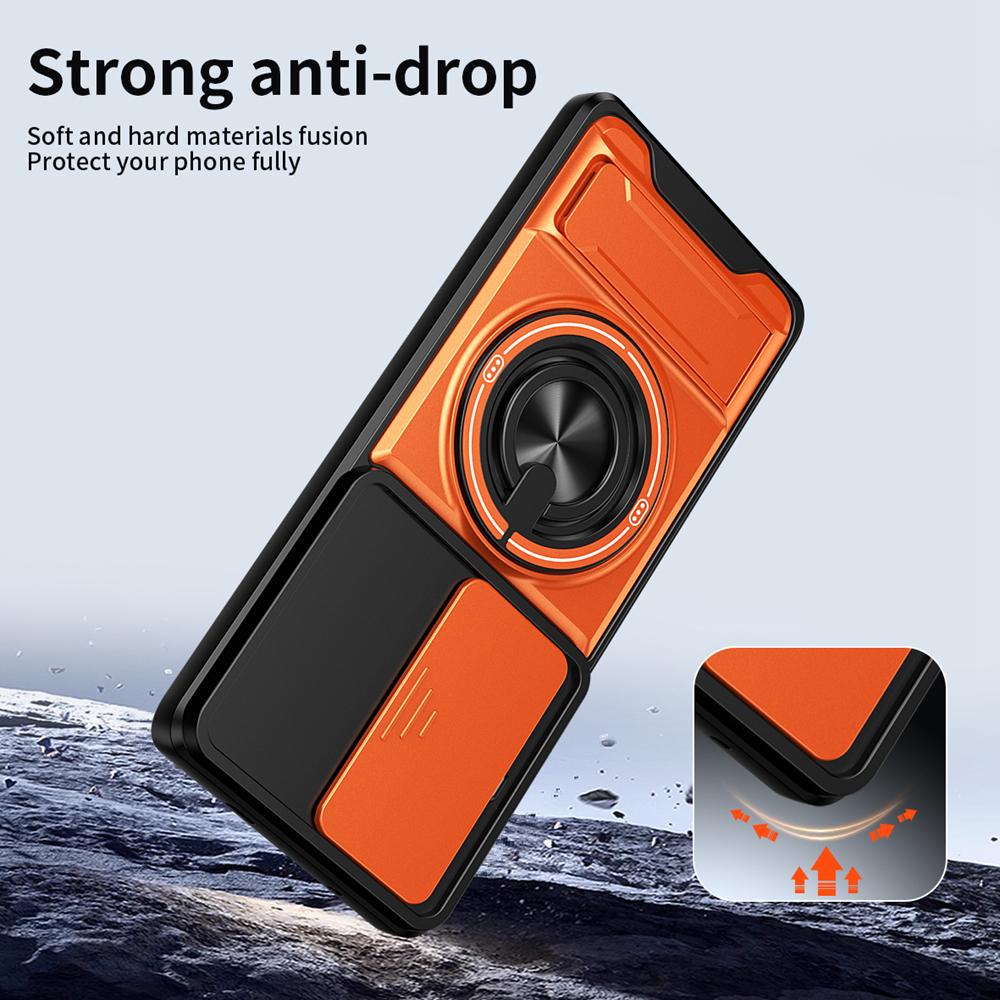 KEYSION Magnetic Phone Case for Infinix Note 50 4G 50 Pro+ 50S 50X 5G Slide Camera Protection Upright Kickstand Shockproof Cover