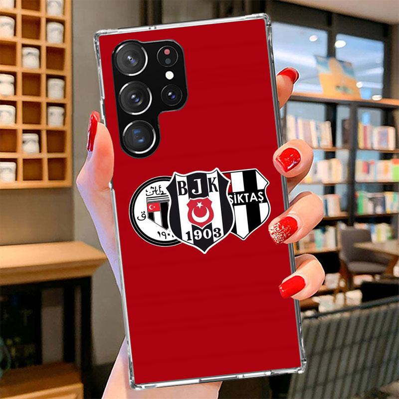B-Besiktas B-BJK Phone Case For Samsung Galaxy S26 S25 Edge S24 Ultra S23 S22 Plus S21 S20 FE Soft Fundas Shell Galaxy S25 S24 S