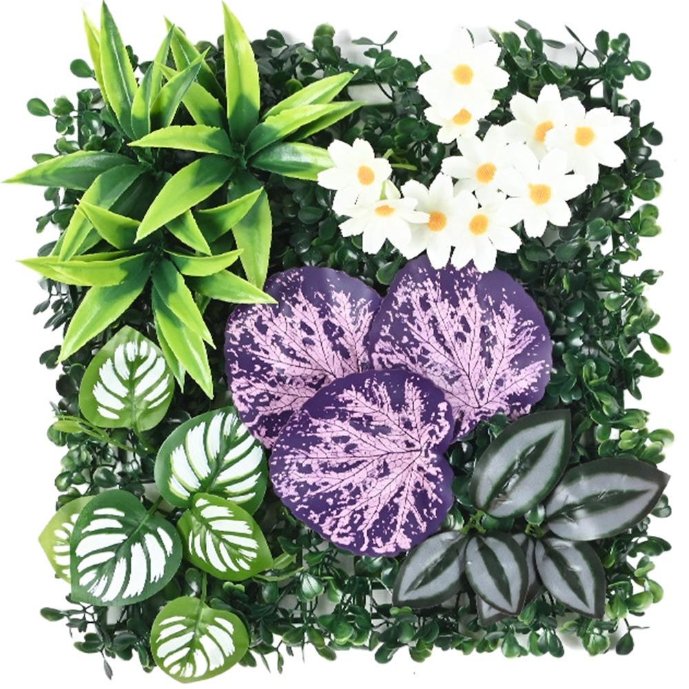Eternal Life Artificial Plant Wall Panel DIY Artificial Fern Grass  Background Wall Decoration