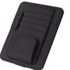 Space-saving PU Leather Car Sun Visor Organizer Multiple Pockets for Cards Glasses Pens Auto Interior Decor
