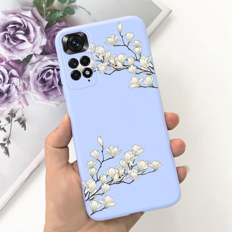 Phone Case For Xiaomi Redmi Note 11 Cover Cat Colorful Case Silicon Soft For Redmi Note11 Note11 4G Shockproof Protection Cover