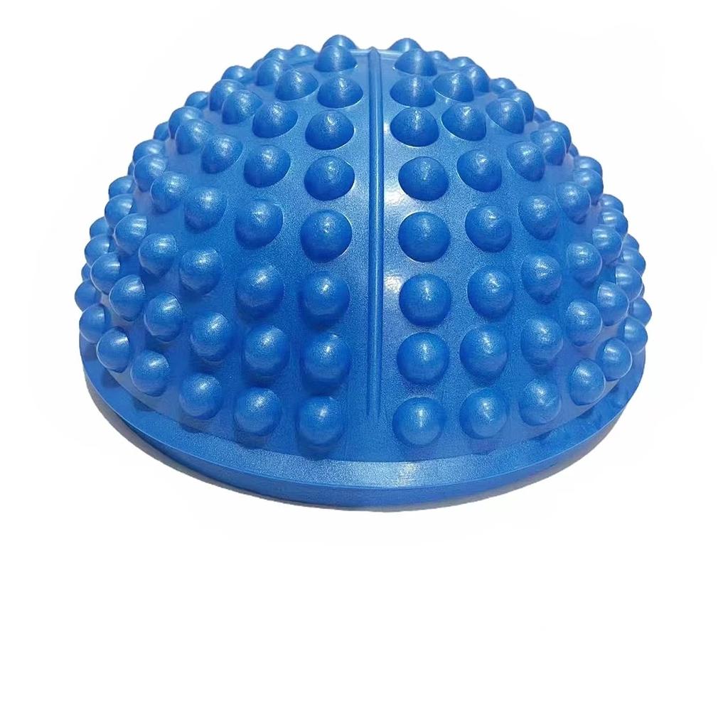 Inflatable Half Sphere Massage Ball Yoga Balls Massage Fitball Exercises Trainer Balancing Ball for Gym Pilates Sport Fitness