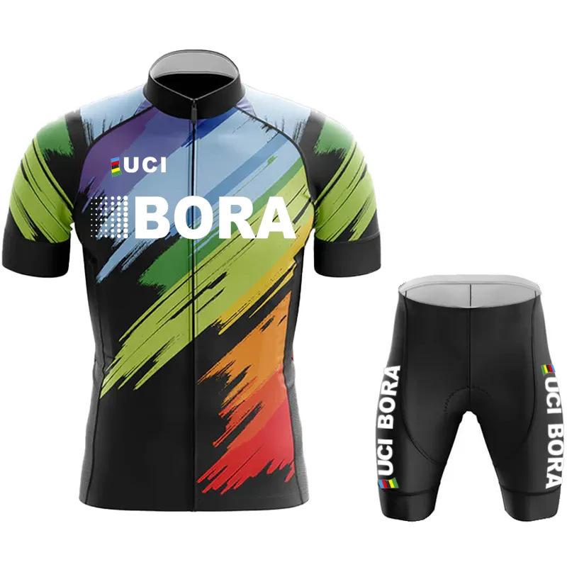 Traje de Ciclismo 2026, Traje de Ciclismo de Manga Corta para Hombre y Mujer del Tour de Francia, Traje de Ciclismo para Bicicleta de Montaña y Bicicleta de Carretera