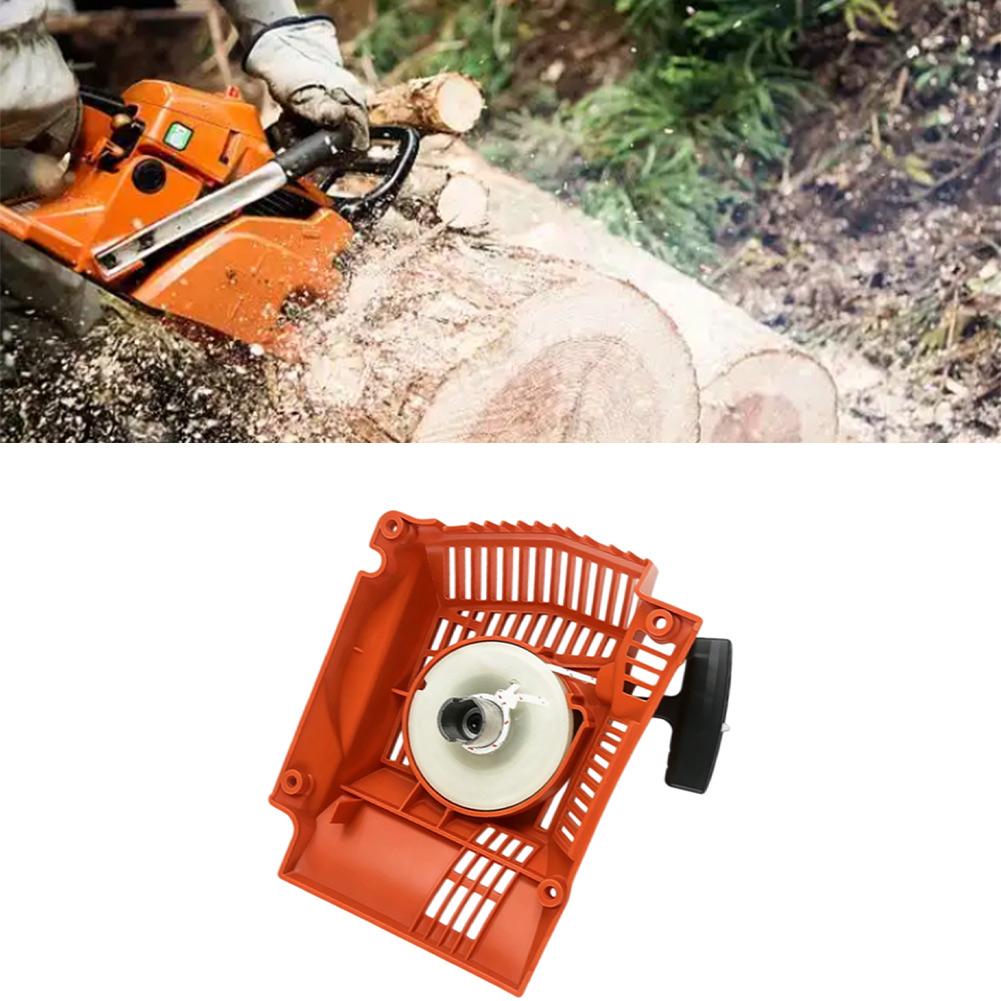 503 46 24-02 Chainsaw Starter Assembly Compatible With 394XP, 395XP Starter Assembly Pull Disk Garden Tools Part