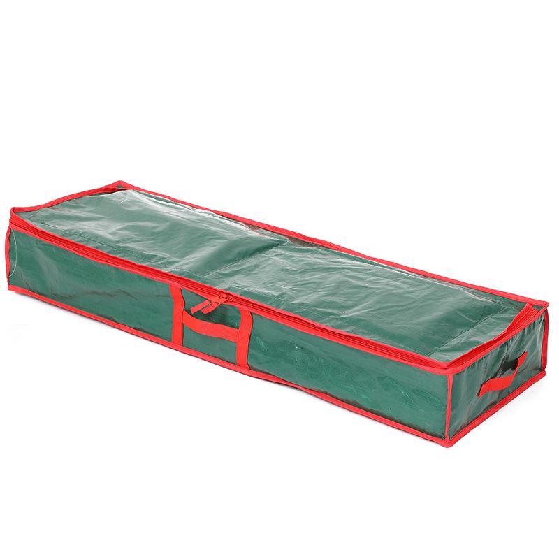 Custom Christmas PE Roll Paper Gift Storage Bag