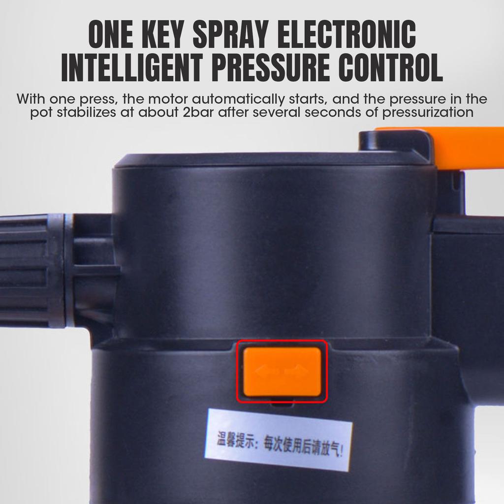 Electric Foam Sprayer Professional Handheld 2L Snow Foam Cannon Motorized Car Wash Sprayer For Car Wash Car Accessories