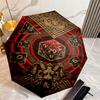 1PC Dungeons Dragons Dice Art Automatic Umbrella - Suitable Travel Outdoor Portable Umbrella Birthday Gift Daily Essentials